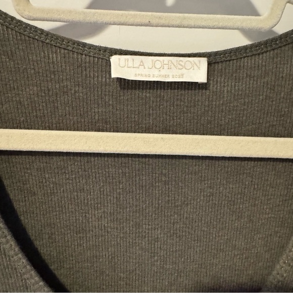 Ulla Johnson Isabella Midi Dress in Military Melange | S - Picture 5 of 9